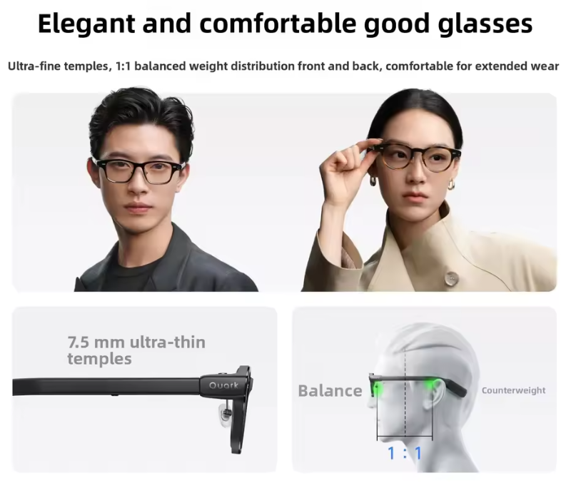 Quark AI Glasses S1: Ushering in a New Era of Smart Wearables