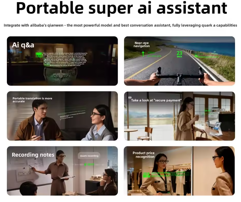 Quark Al Glasses S1 ai assistant