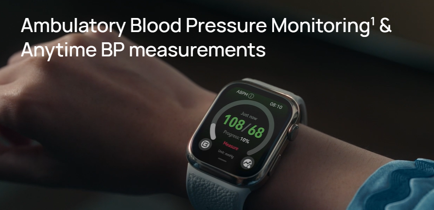 Huawei CH Watch-Medical-grade blood pressure monitoring