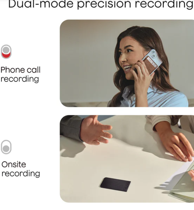 Plaud Note Dual-mode Precise Recording