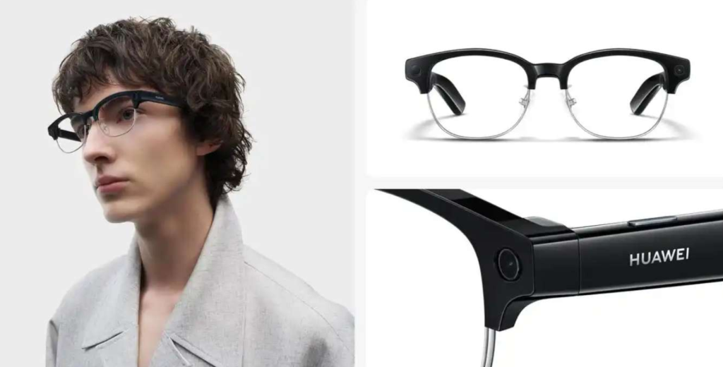 Huawei AI glasses feature a minimalist design with seamless multi-device connectivity
