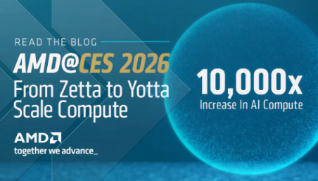 AMD Yottascale AI compute vision keynote