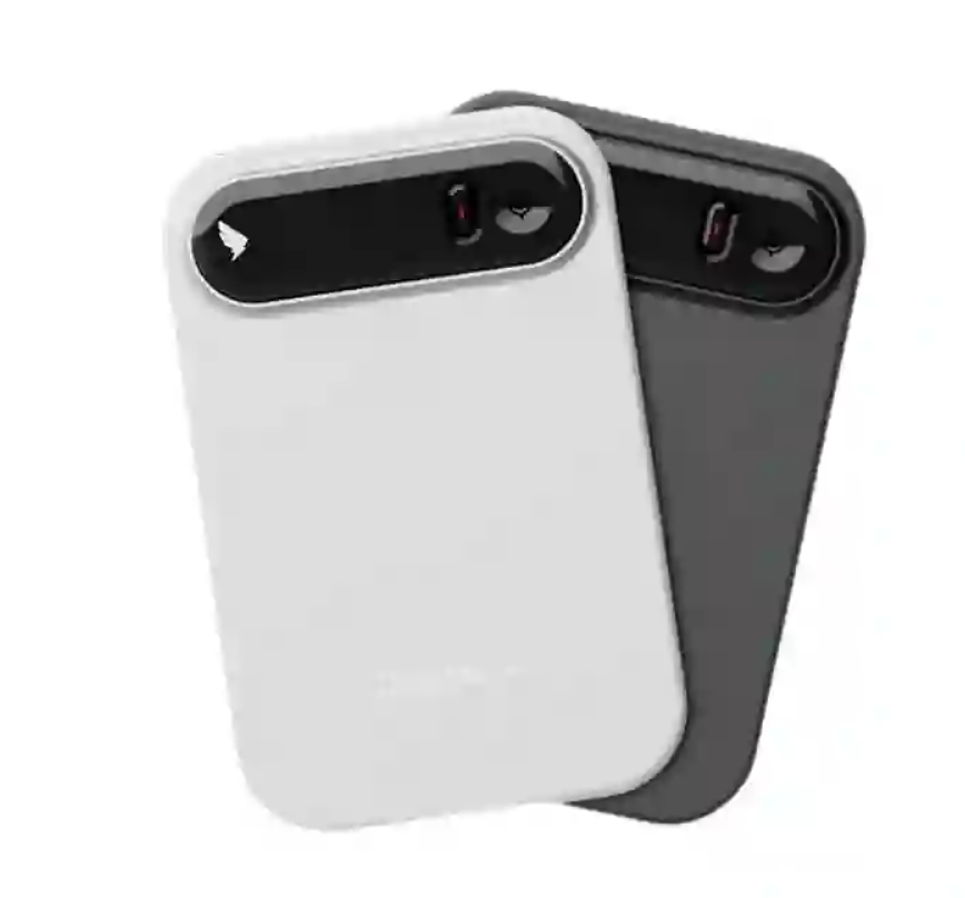 DingTalk A1 series in two color options; A1 Pro inherits this ultra-slim card design with added touch display and reverse charging.