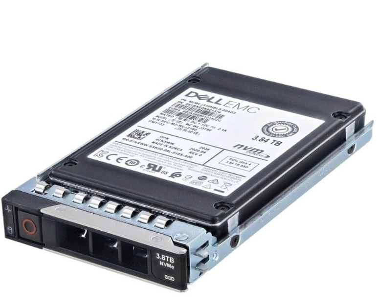 Enterprise NVMe SSD showing the high-density design that enables 245TB in a single drive form factor