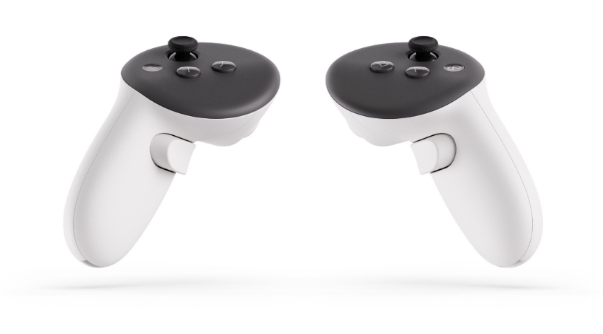Meta Touch Plus controllers side view
