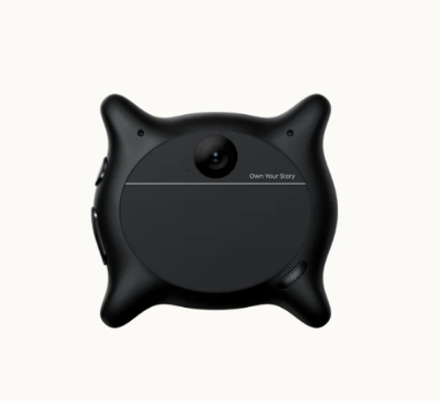 Black Looki camera front view with lens