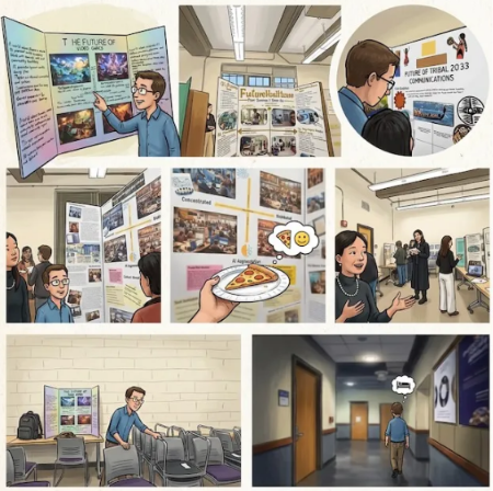 AI comic storyboard from daily footage