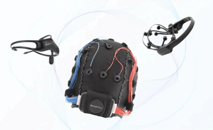 Emotiv EEG headset product lineup for brainwave monitoring