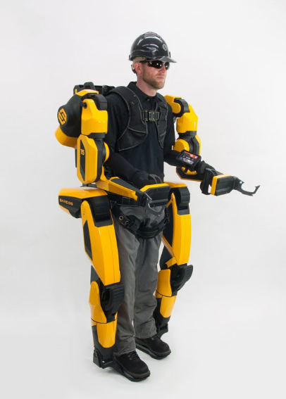 Industrial full-body exoskeleton for heavy lifting