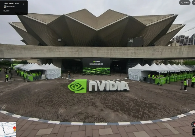 NVIDIA COMPUTEX场地 台北音乐中心入口