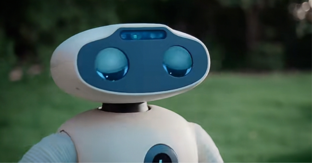 Luvbotics RUMI emotive eyes close-up