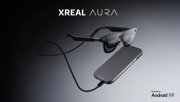 Xreal Aura Android XR official render