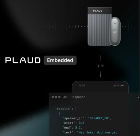 Plaud Embedded platform API response